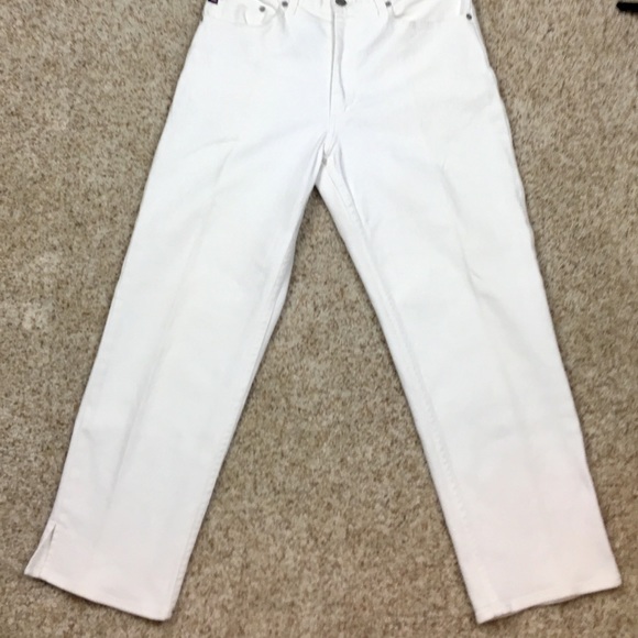 Polo Ralph Lauren White Jeans Women’s Size 10 - Picture 3 of 7